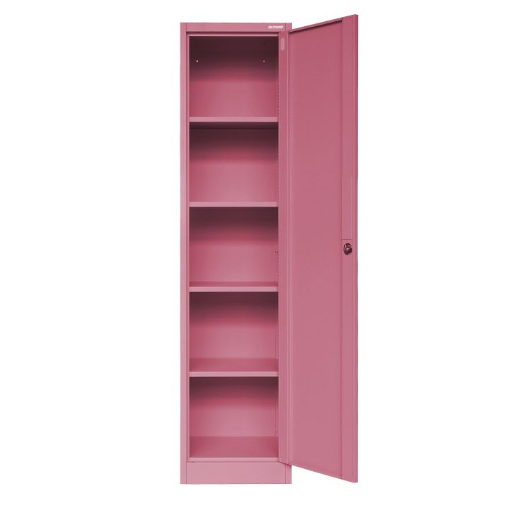 Office filing cabinet JAN NOWAK, ALEX, 450 x 850 x 400 mm, Fresh Style: powder pink