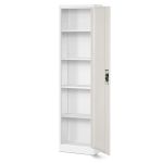 JAN NOWAK Eco Design metal office cabinet ALEX: white/sonoma oak