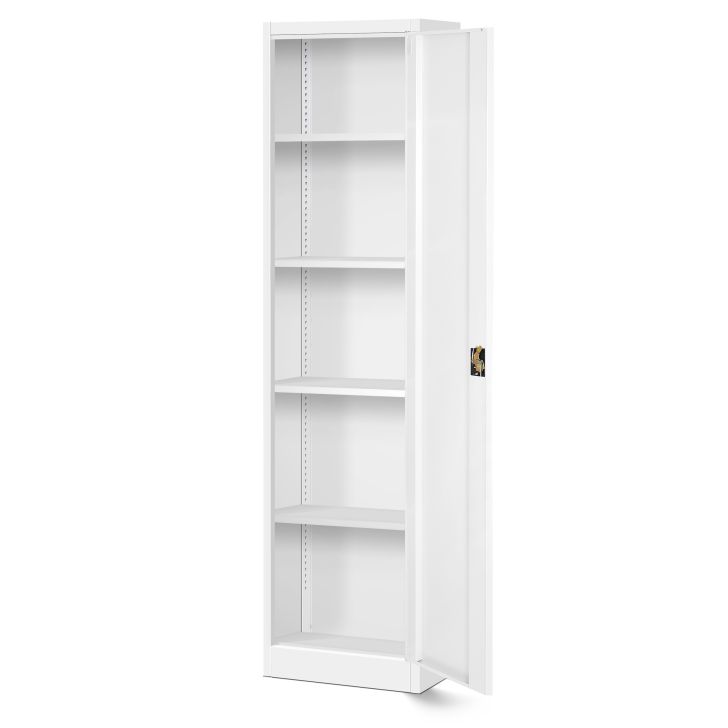 JAN NOWAK metal office filing cabinet ALEX: white