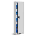 JAN NOWAK metal office filing cabinet ALEX: gray