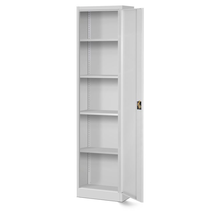 JAN NOWAK metal office filing cabinet ALEX: gray