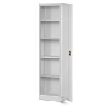 JAN NOWAK metal office filing cabinet ALEX: gray