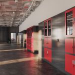 JAN NOWAK metāla biroja dokumentu skapis ar seifu FILIP: antracīts