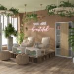 JAN NOWAK Eco Design metal office cabinet with sliding doors KUBA: white/sonoma oak