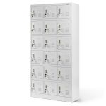 JAN NOWAK KAROL compartment storage cabinet: gray