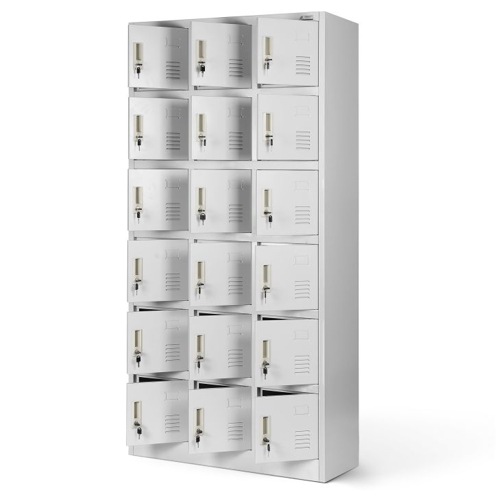 JAN NOWAK KAROL compartment storage cabinet: gray