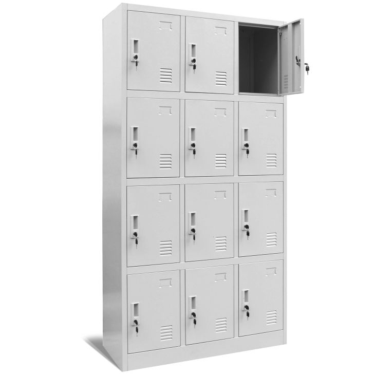 JAN NOWAK OHS compartment storage cabinet MARCIN: gray