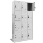 JAN NOWAK OHS compartment storage cabinet MARCIN: gray