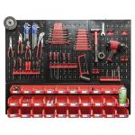 Комплект мебели для мастерской Генри и металлическая полка для инструментов (52 предмета)