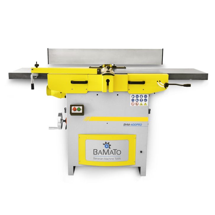 Taisnēvele / biezumēvele ar spirālveida asmeņu vārpstu BHM-400PRO (400V)