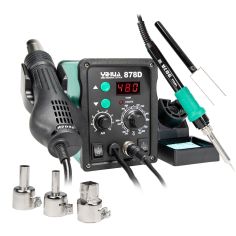 Паяльная станция HotAir+ 878D, 700Вт, 100-450С
