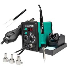 Soldering station HotAir+ 878D, 700W, 100-450C 2