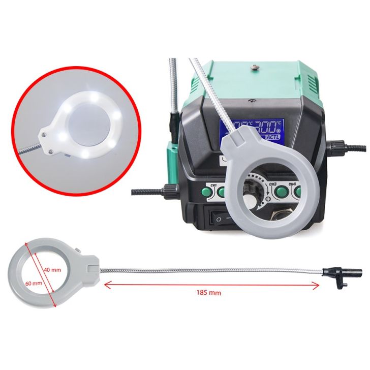 Паяльная станция Yihua 939D+-III, 75Вт, 200-480С ESD SAFE