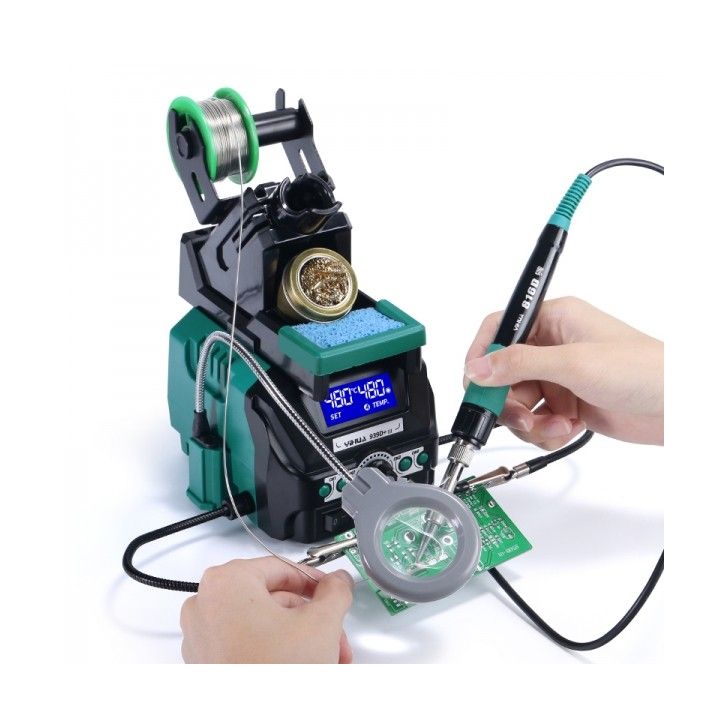 Паяльная станция Yihua 939D+-III, 75Вт, 200-480С ESD SAFE