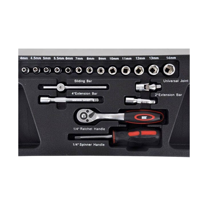 1/4" socket wrench set