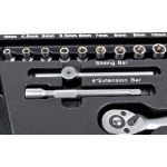 1/4" socket wrench set