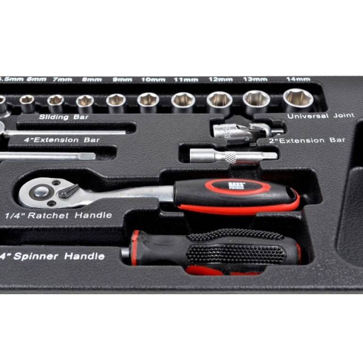 1/4" socket wrench set