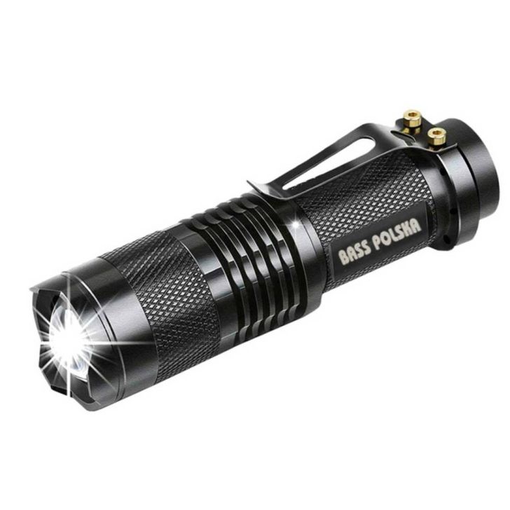 Светодиодные тактические фонари CREE с зумом, набор из 2 шт.