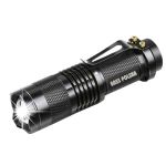 Светодиодные тактические фонари CREE с зумом, набор из 2 шт.