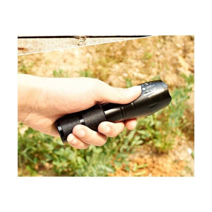 CREE LED zoom tactical flashlights, set of 2