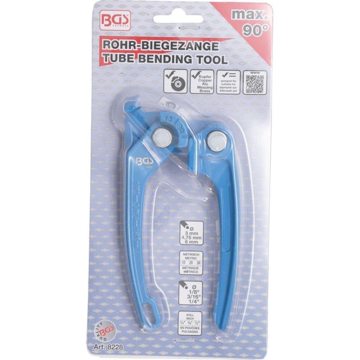 Pipe bender 3-4.75-6 mm