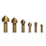 Zeņķeru kompl. HSS 6.3-20.5mm 6gab.