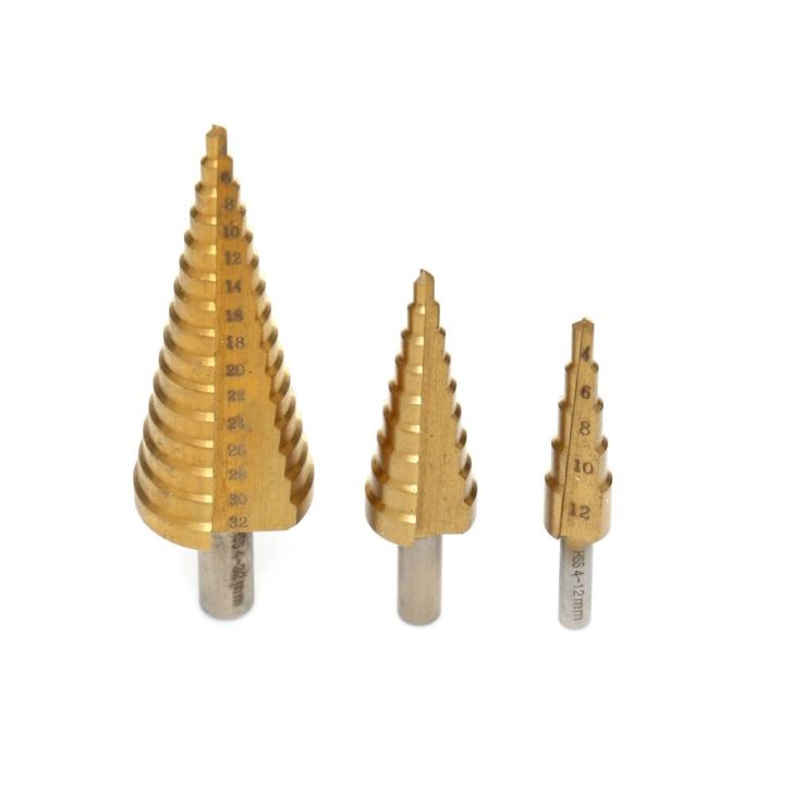 Pakāpjurbju kompl. 4-32mm 3gab.