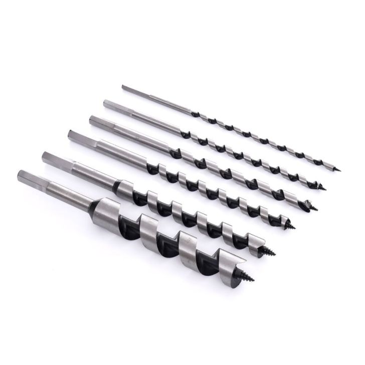 Drill compl. for wood, 6-25mm, 6 pcs.