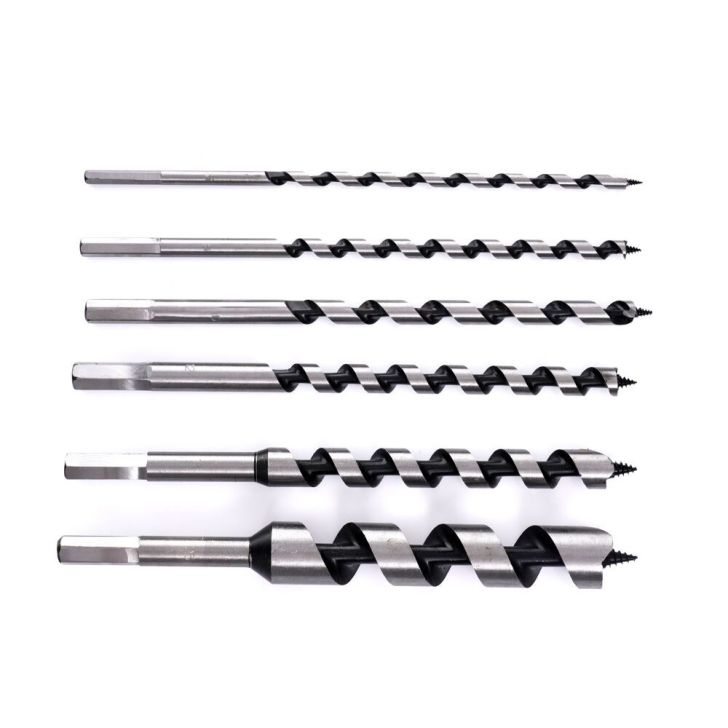 Drill compl. for wood, 6-25mm, 6 pcs.