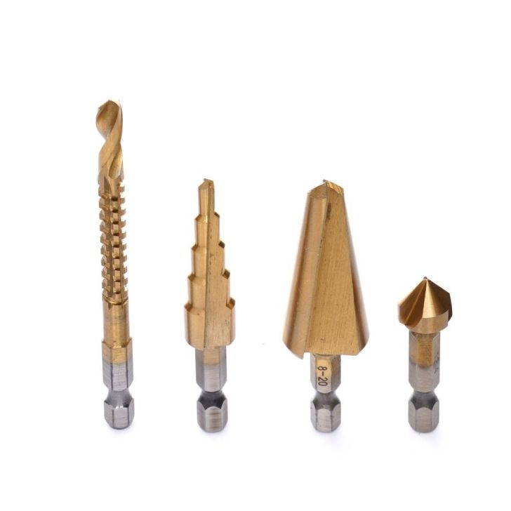 Дрель в комплекте. для металлического шестигранника, 4 шт.