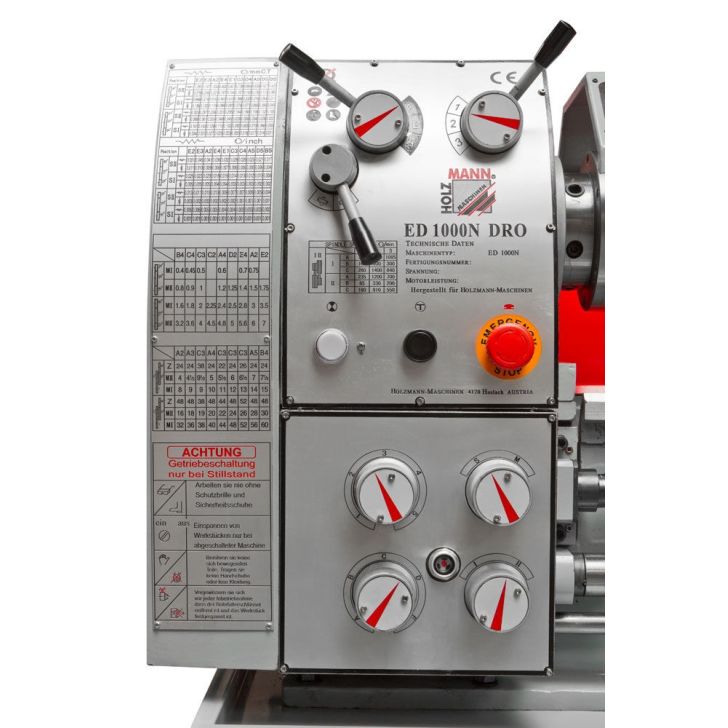 Токарный станок по металлу Holzmann ED 1000 NDIG (400В)