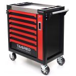 Tool cabinet 7 drawers, 2 compartments, steel top