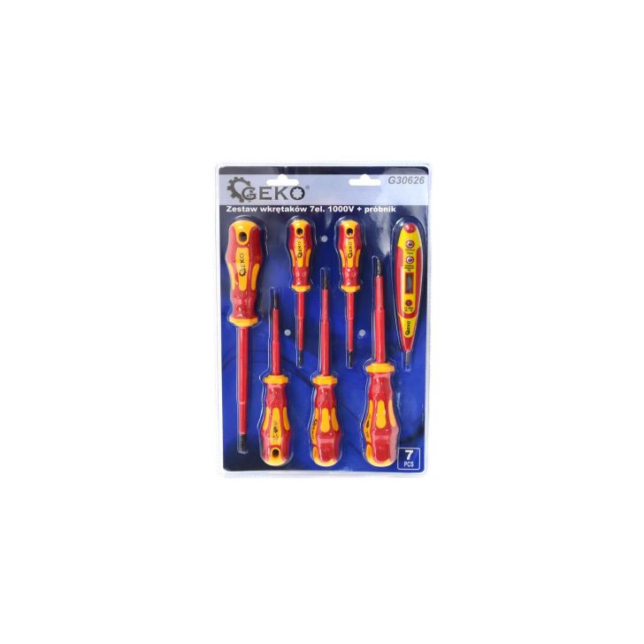 Screwdriver set 1000V (7 pieces)