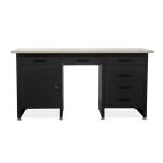 FRANK darba galds ar skapjiem un atvilktnēm, Red