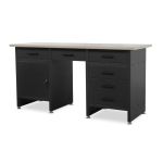 FRANK письменный стол со шкафами и ящиками