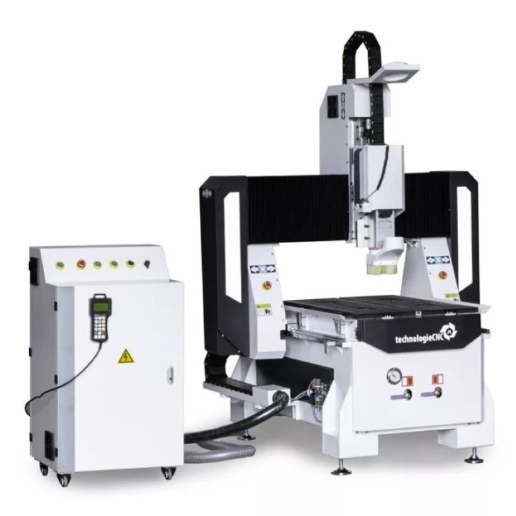 Milling machine CNC 6090 INDUSTRY 2.0 6kW 600x900 mm, Becker KVT 3.140