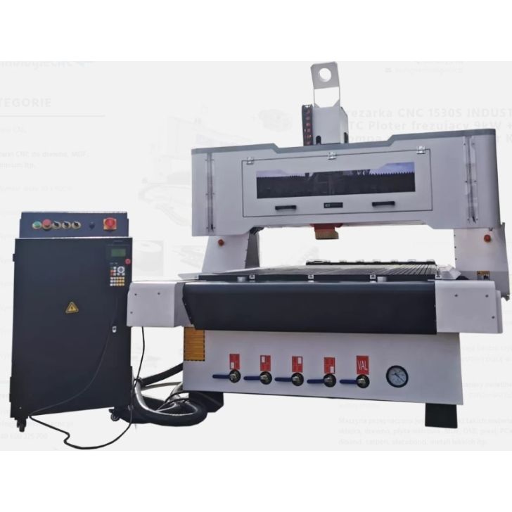 Milling machine CNC 1530S INDUSTRY ATC 9kW, Becker KVT 3.140