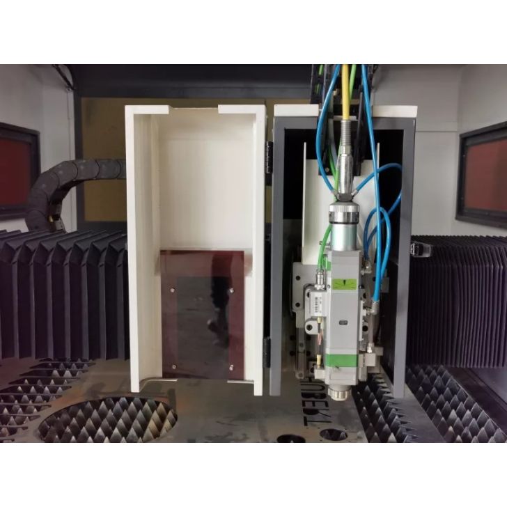 Станок для лазерной резки Fiber 1313 мощностью 1500 Вт для стали толщиной 14 мм.