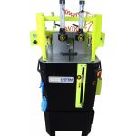 LMS 500 aluminum cutting machine with pneumatic clamp