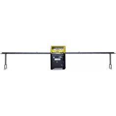 ALU600 Semi-automatic disc cutter for cutting PVC and aluminum profiles + roller tables 2 x 300cm