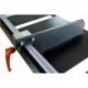 ALU500 Pusautomātiskais disku griezējs PVC un alumīnija profilu griešanai ALU 500 + rullīšu galdi 2 x 300cm