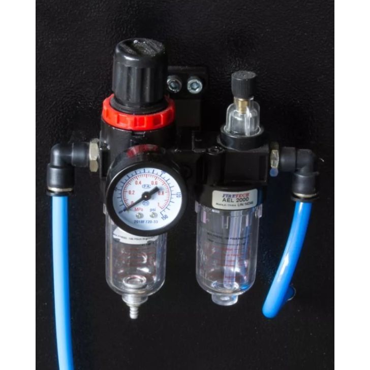 ALU500 Полуавтоматический дисковый нож для резки ПВХ и алюминиевых профилей ALU 500 + роликовые столы 2 x 300см