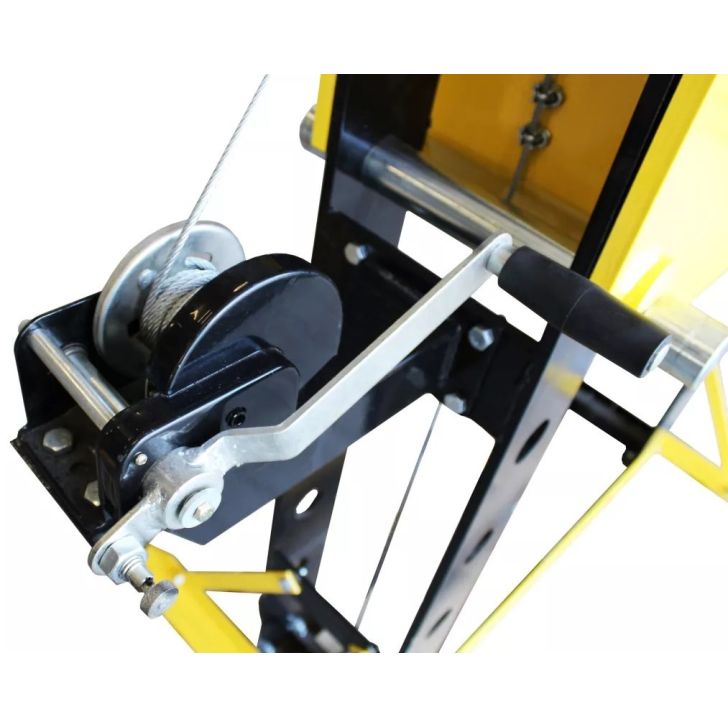 Hydraulic press Viber-System 100t, pneumatics, moving piston