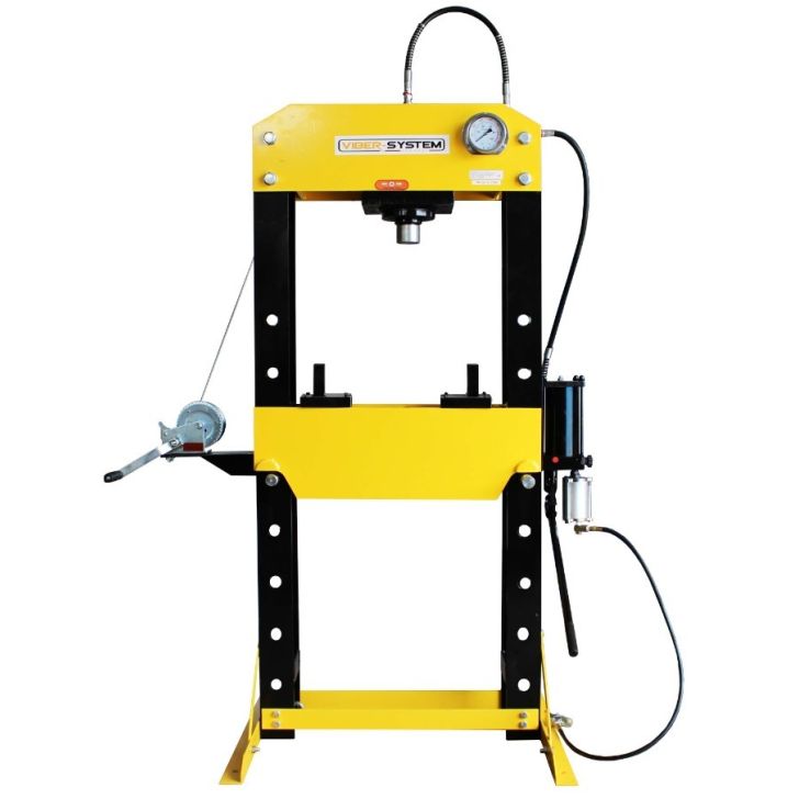 Hydraulic press Viber-System 50t, pneumatics, moving piston