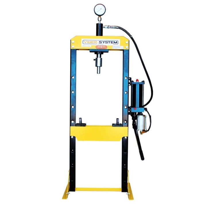 Hydraulic press Viber-System 10t, pneumatics, moving piston