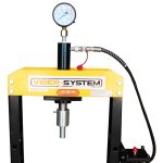 Hydraulic press Viber-System 10t, pneumatics, moving piston