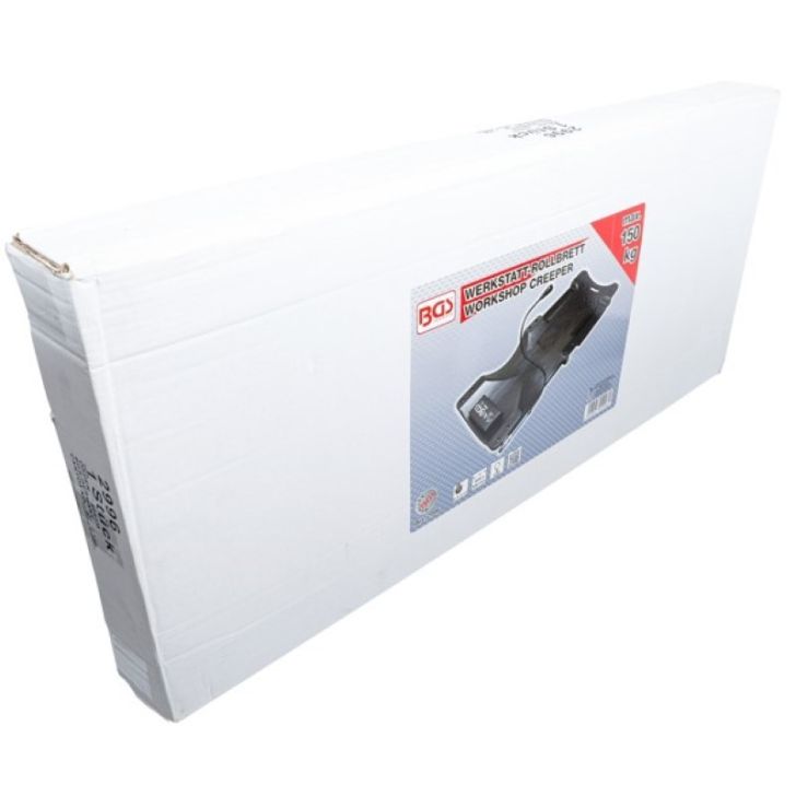 Auto apkopes ratiņi ar darba lampu 1030 x 500 mm