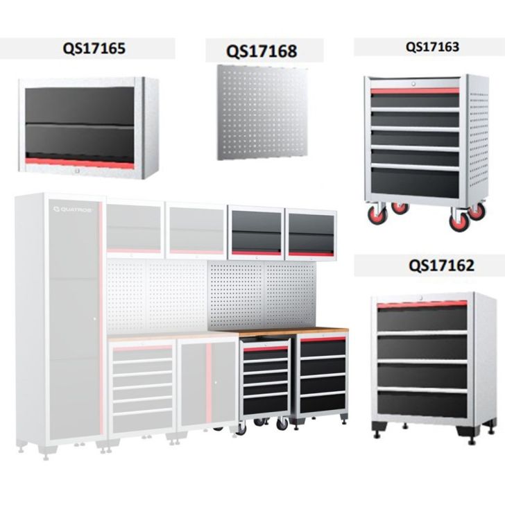 Workshop furniture set module 7 pieces
