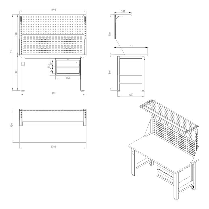 Workbench Logan All Black