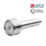 Coronet Hawk 32 mm (1.25 in) multi-tooth drive hub, 2 morse taper